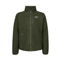 Sherpa fleecejakke unisex oliven